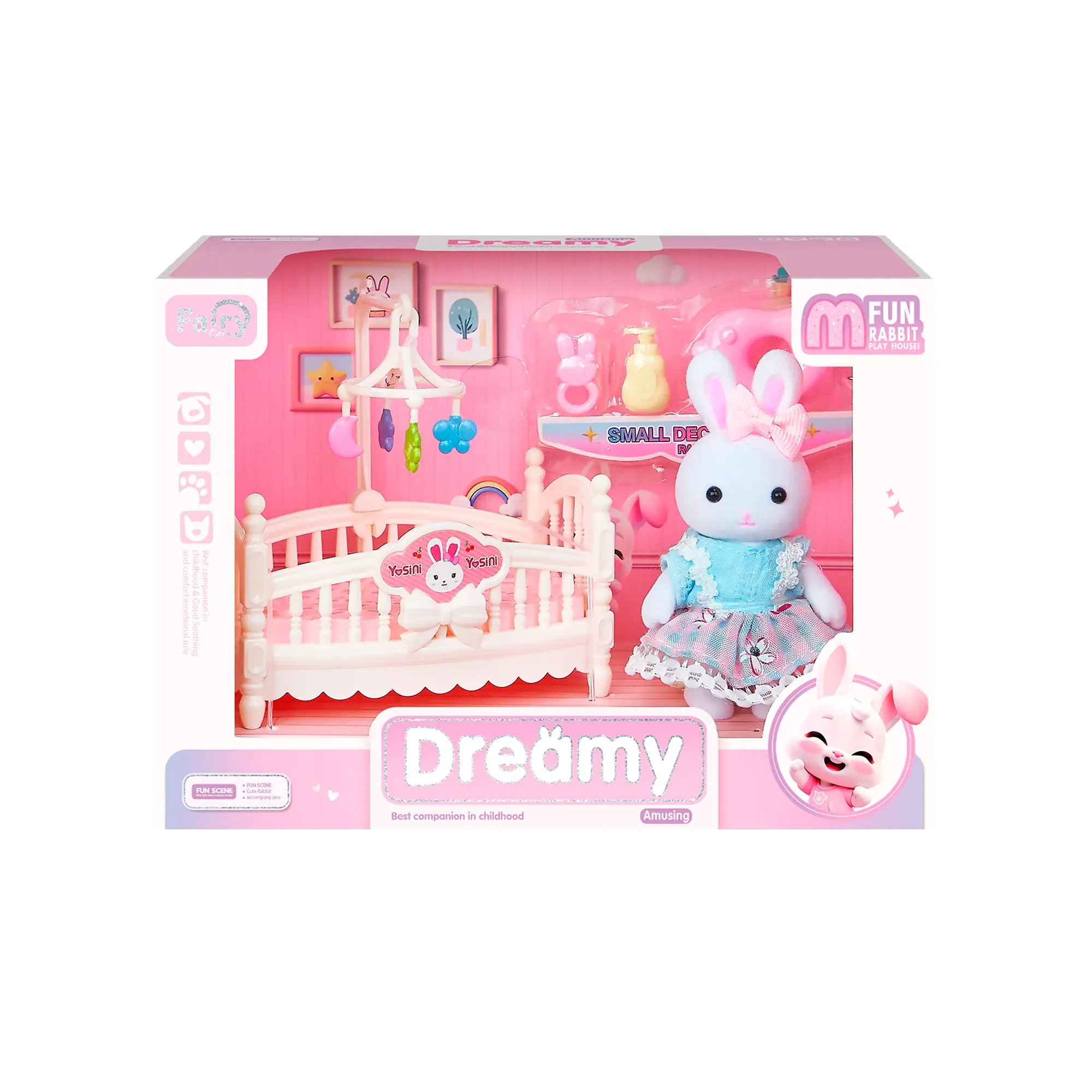 Set Conejita Escena — Cuarto de bebe