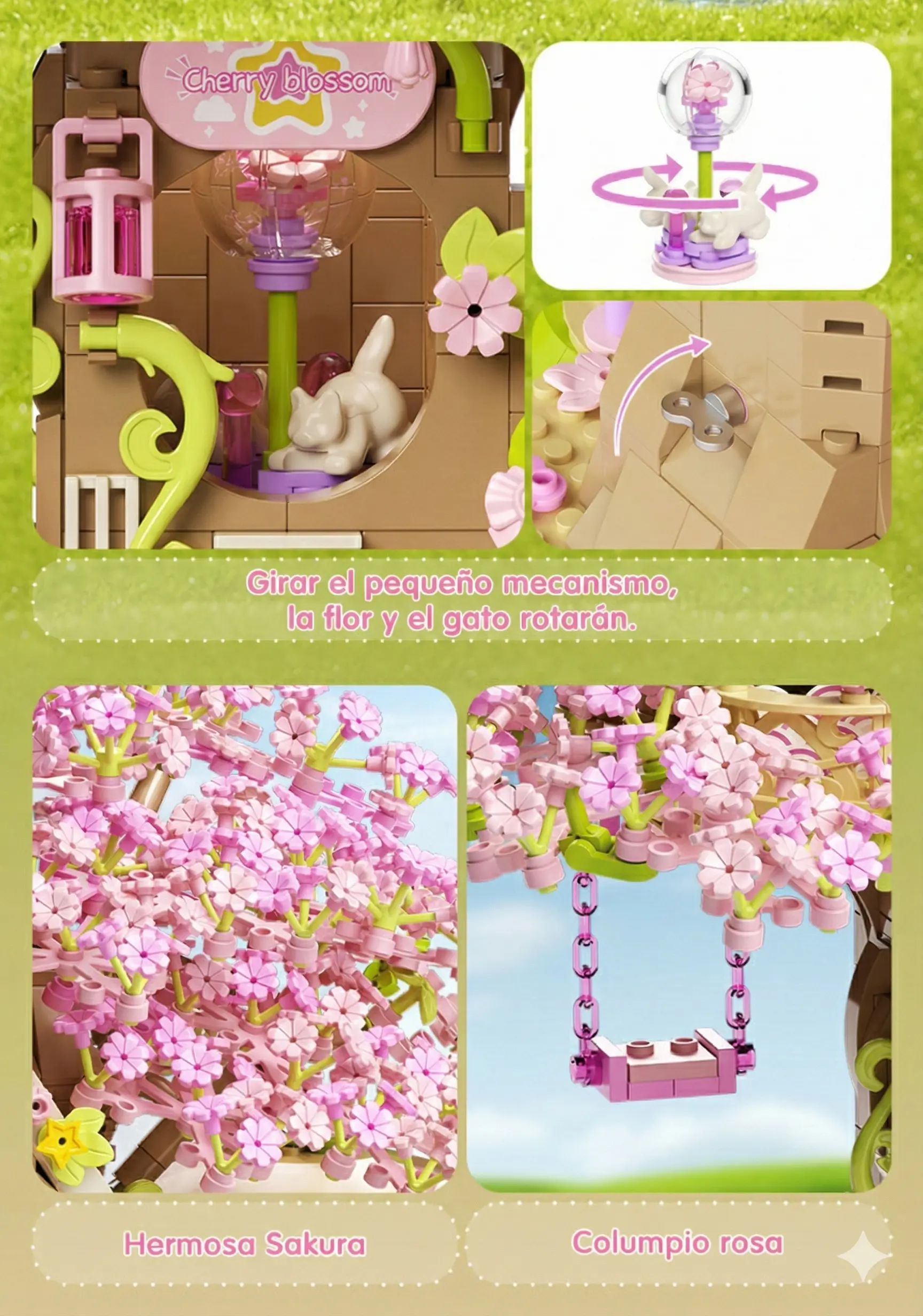 Set Casa del Arbol Sakura, foto 4 de 4