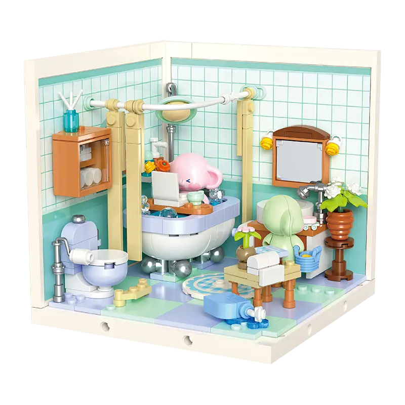 Set Diorama — Baño