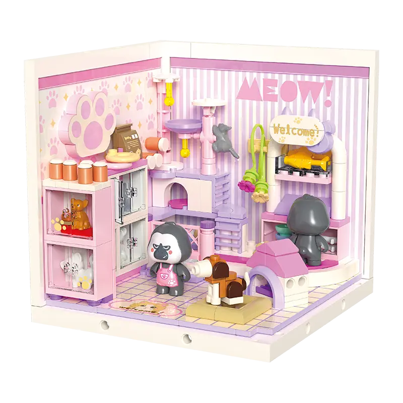 Set Diorama — Tienda de Mascotas